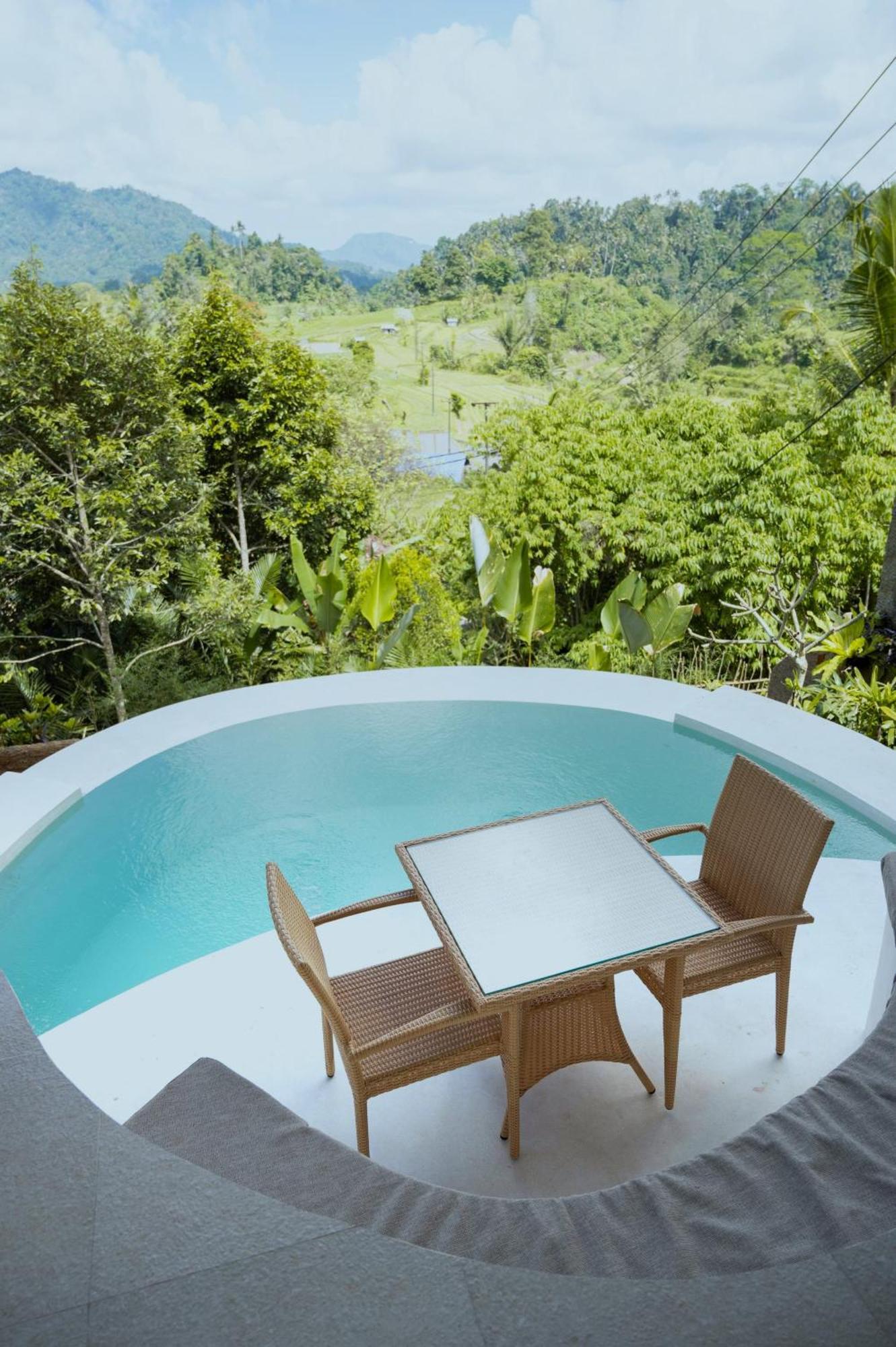 Danaswari Bali Bamboo House Villa Selat Luaran gambar
