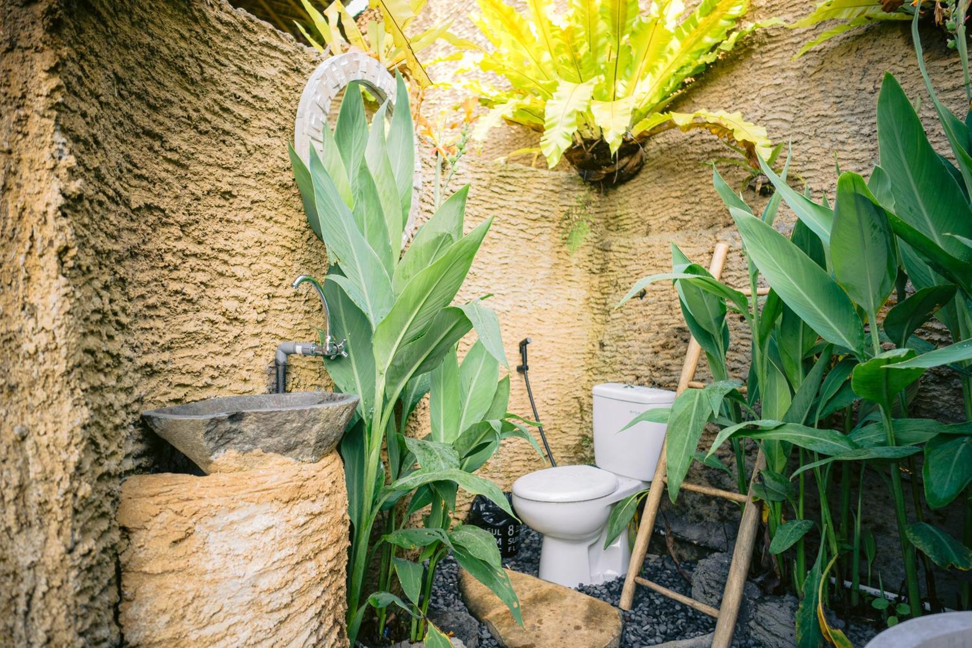 Danaswari Bali Bamboo House Villa Selat Luaran gambar
